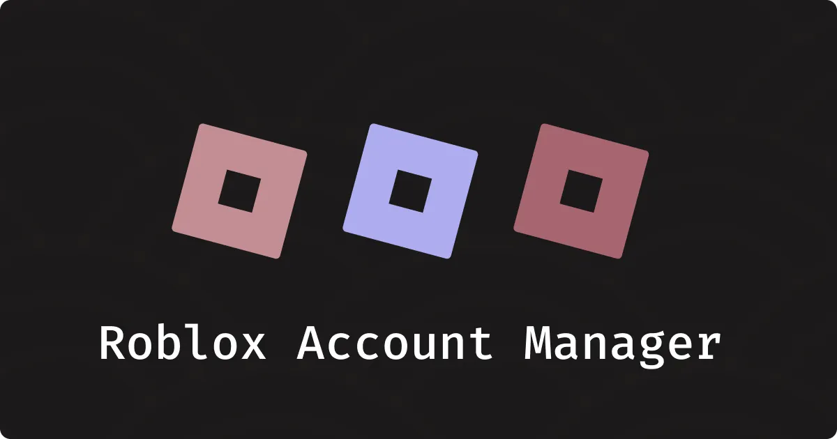 Roblox Account Manager